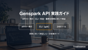 Genspark API 実践ガイド｜APIキー発行・CLI(gsk)・料金・連携を実際に叩いて検証